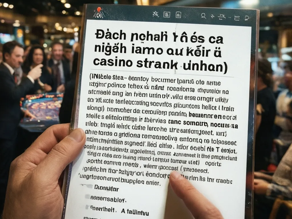 Hiểu lầm về casino